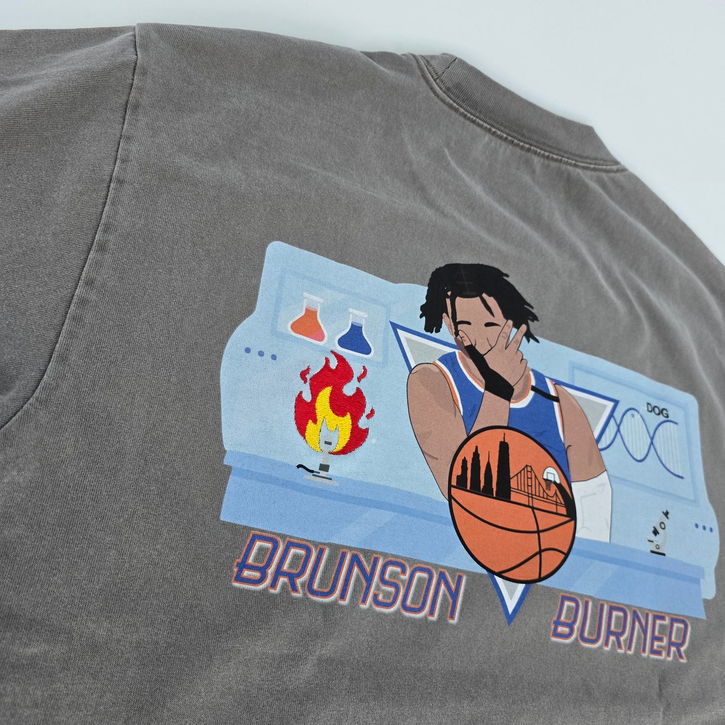 Jalen Brunson Burner New York Knicks Tee Shirt