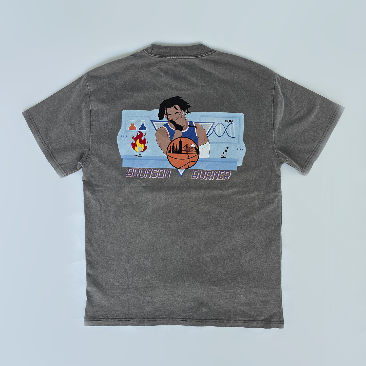Jalen Brunson Burner New York Knicks Tee Shirt